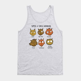 Cats and Types of Coffee Drinkers Tank Top